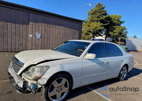 2005 Lexus Ls 430 из США, поврежденный, VIN JTHBN36F055028638